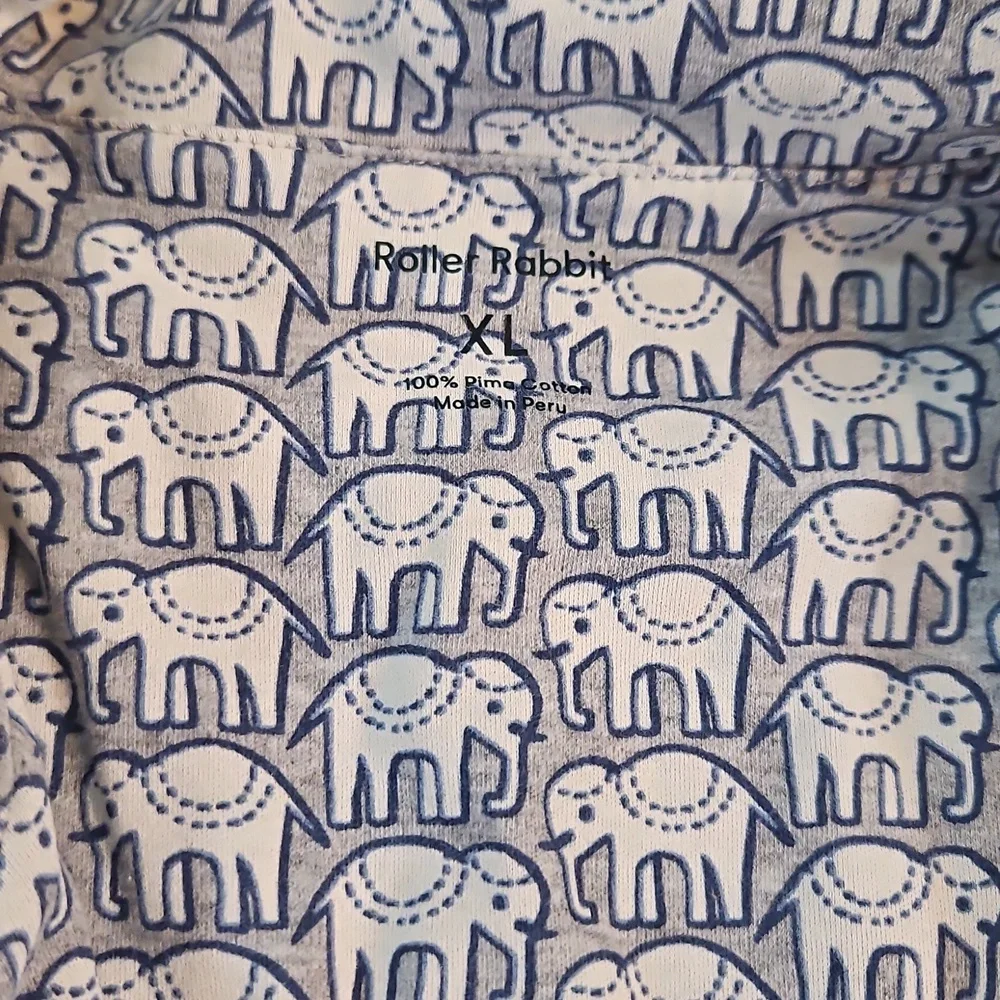 Roller Rabbit Gray Pajama Set - Picture 2 of 4